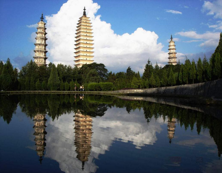 大理三塔使用傾角傳感器監(jiān)測角度 